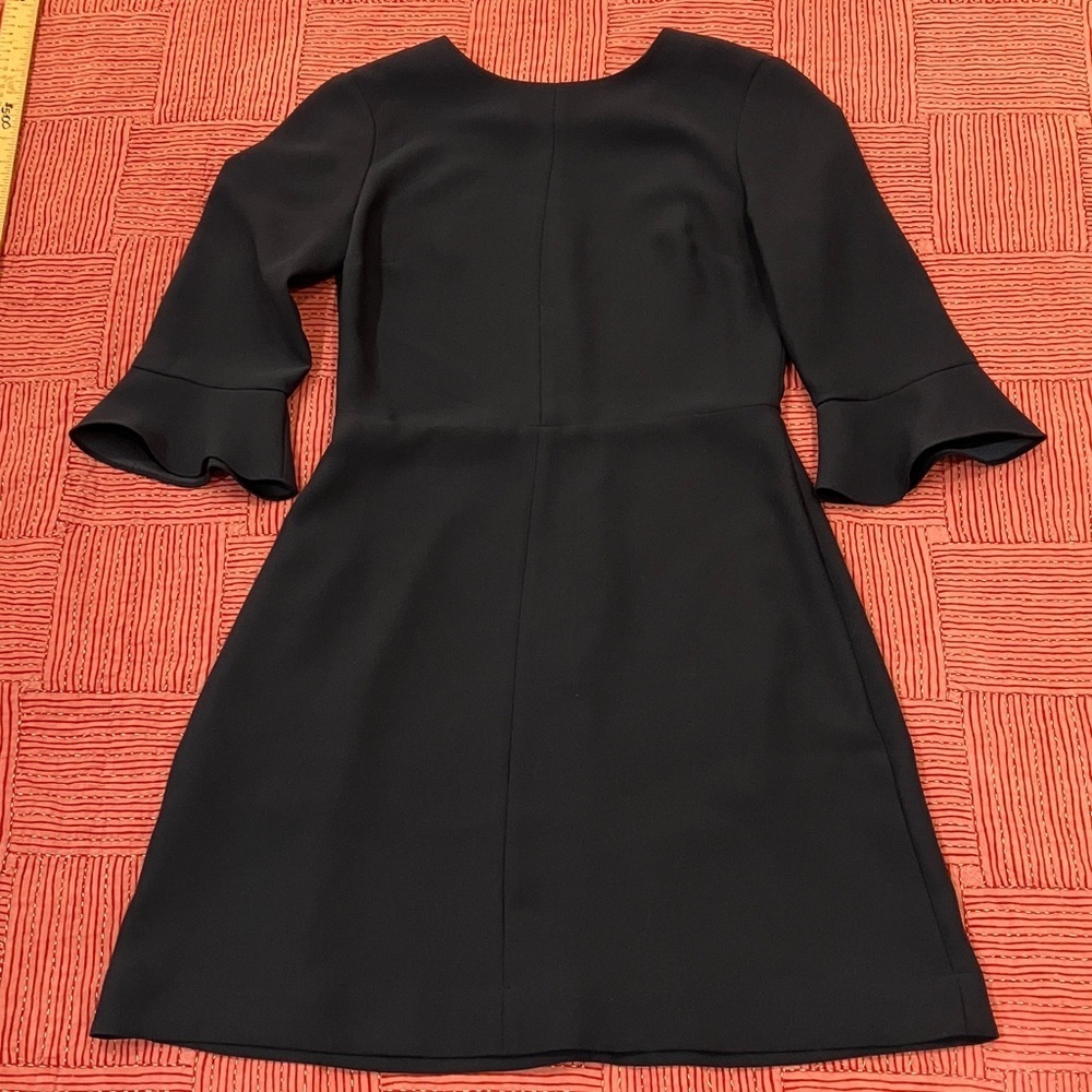 Women’s size 0 Banana Republic Blue Dress with ruffled Sleeves